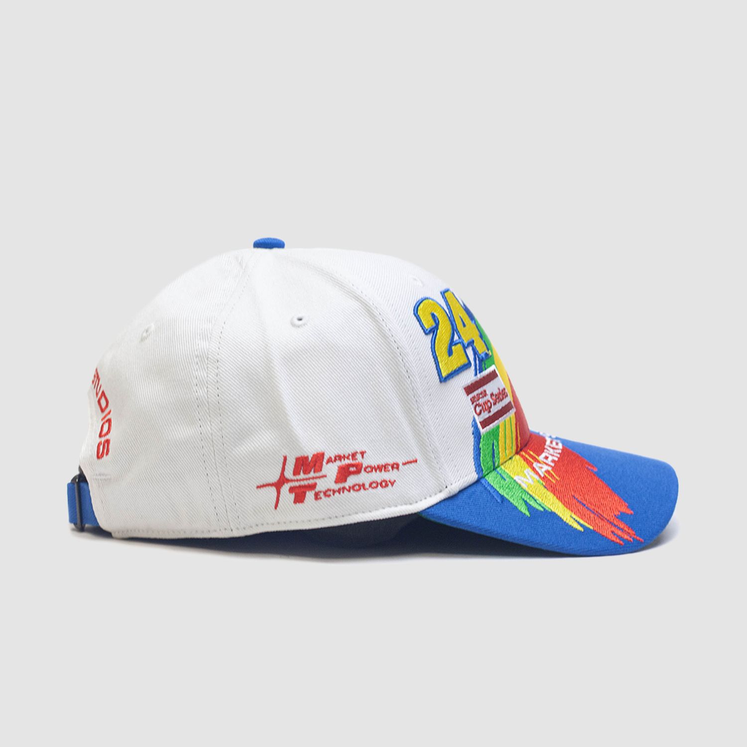 Market Jeff Gordon '47 MVP Strapback Hat Rainbow