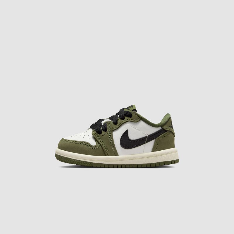 AJ1 Low OG Medium Olive and Summit White (TD)