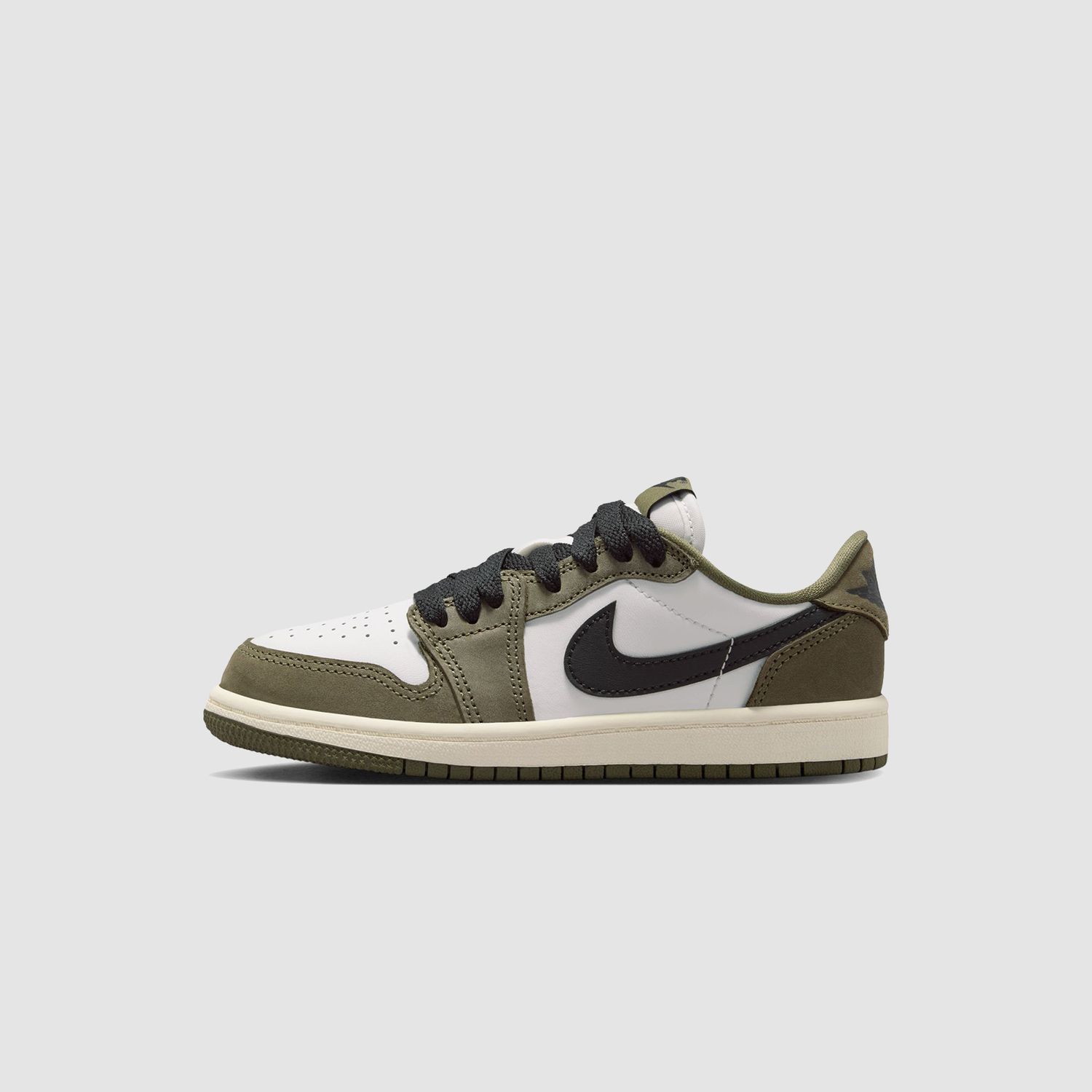 AJ1 Low OG Medium Olive and Summit White (PS)