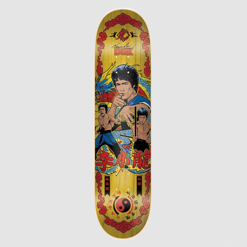 DGK x Bruce Lee Fury Deck 8.1