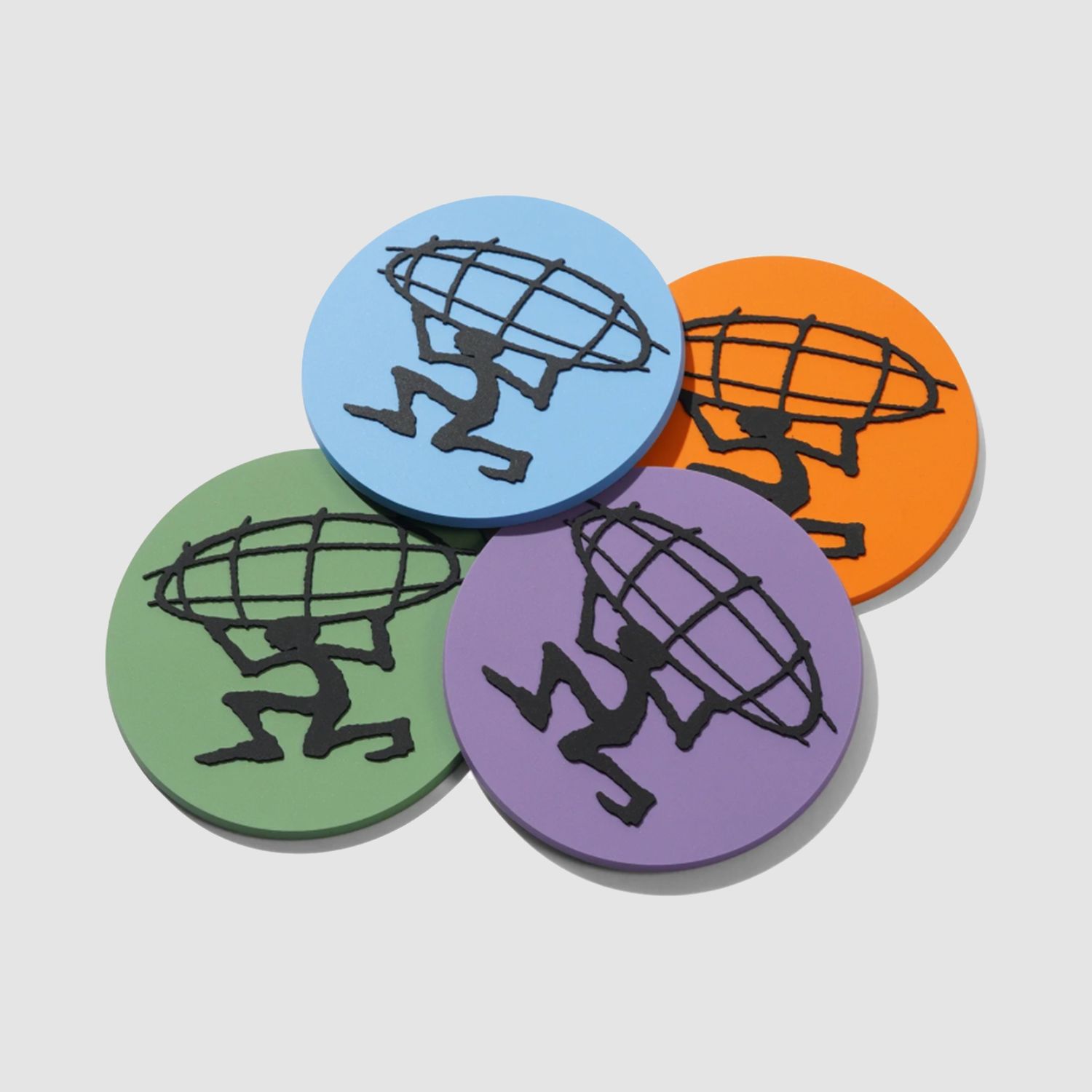 Terrain Rubber Coasters