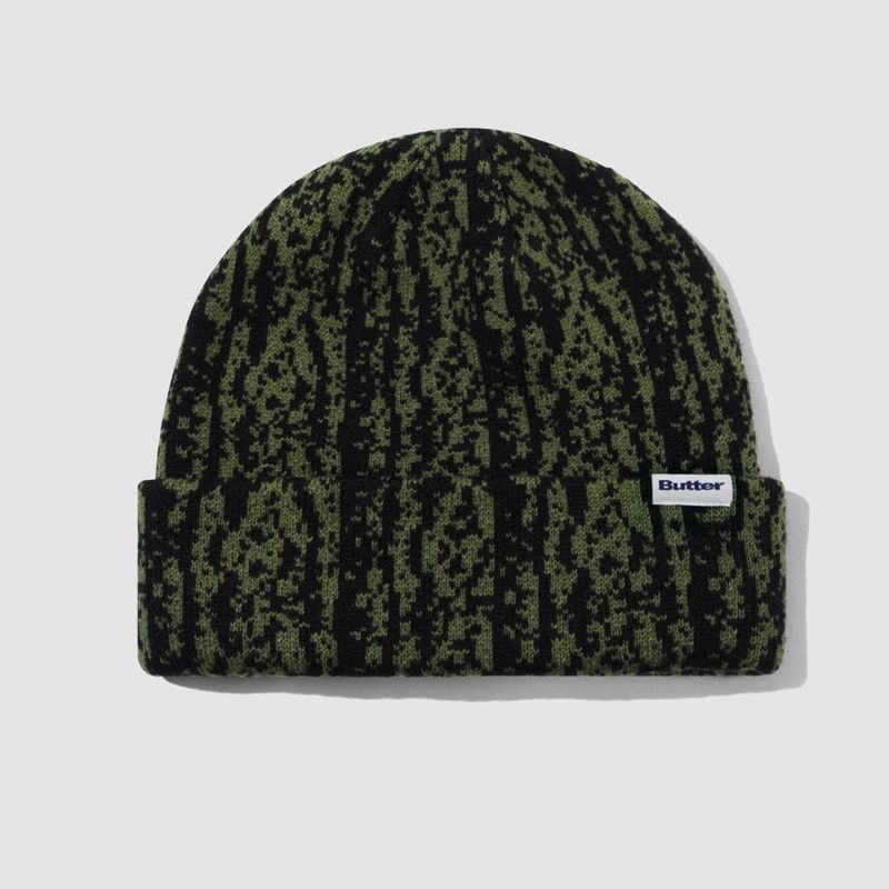 Lowland Camo Beanie Green