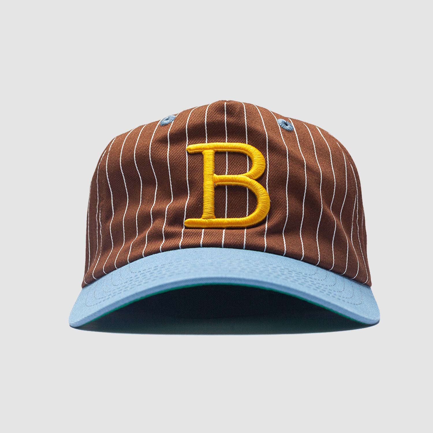League Baseball Cap Brown/Sky Blue