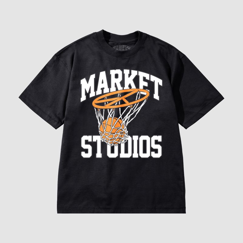 Shooting For Peace Tee Washed Black