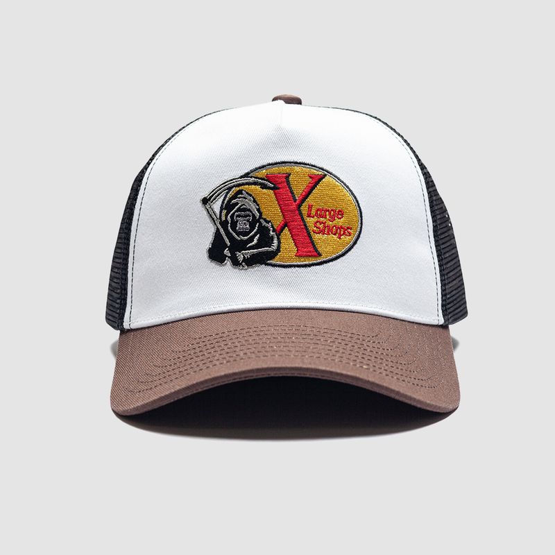 XLarge Shops Trucker Hat White