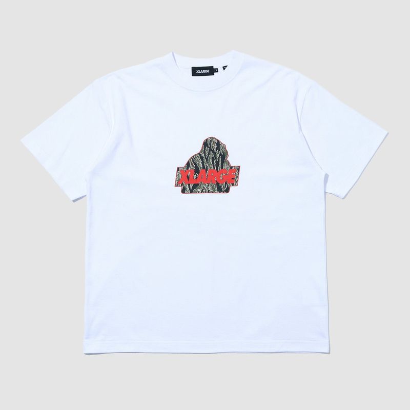 Camo Urban Logo Tee White