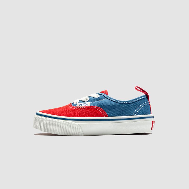 Authentic Elastic Lace Racer Red/Blue