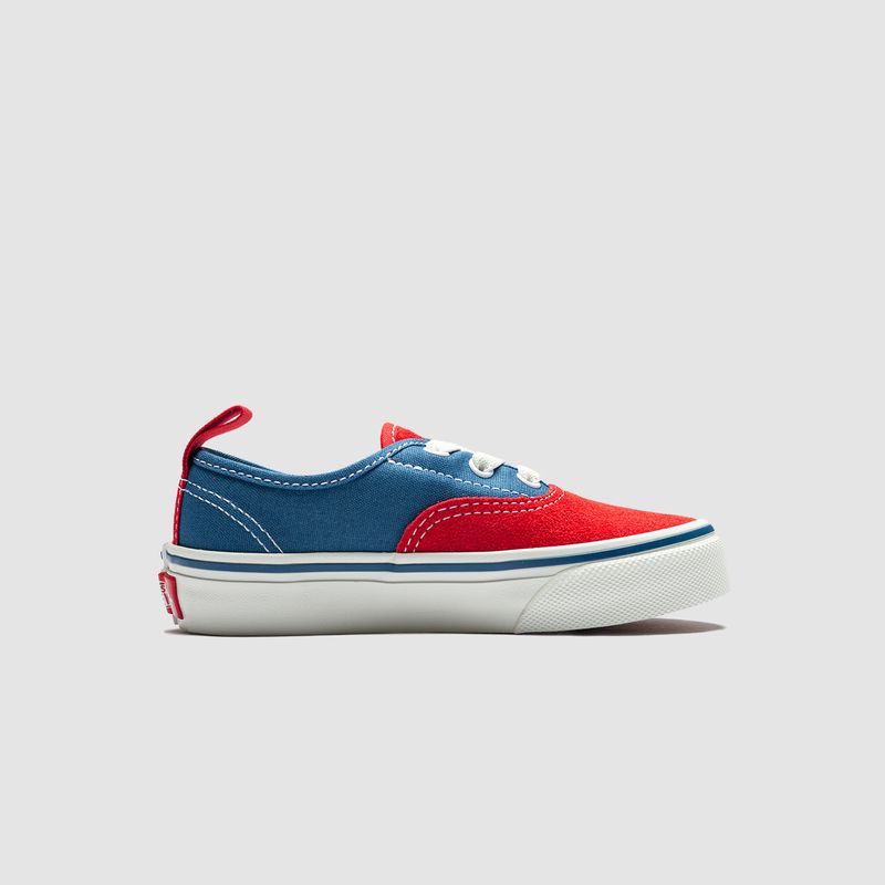 Authentic Elastic Lace Racer Red/Blue