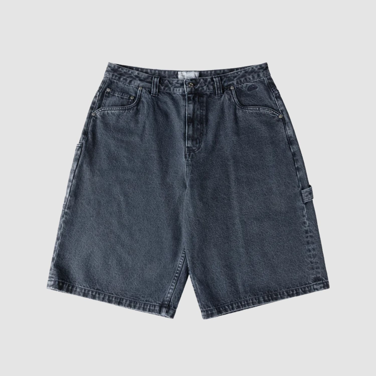 Classic Denim Shorts Overdyed Blue