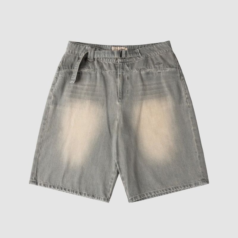 Tech Denim Shorts  Sandblasted Desert