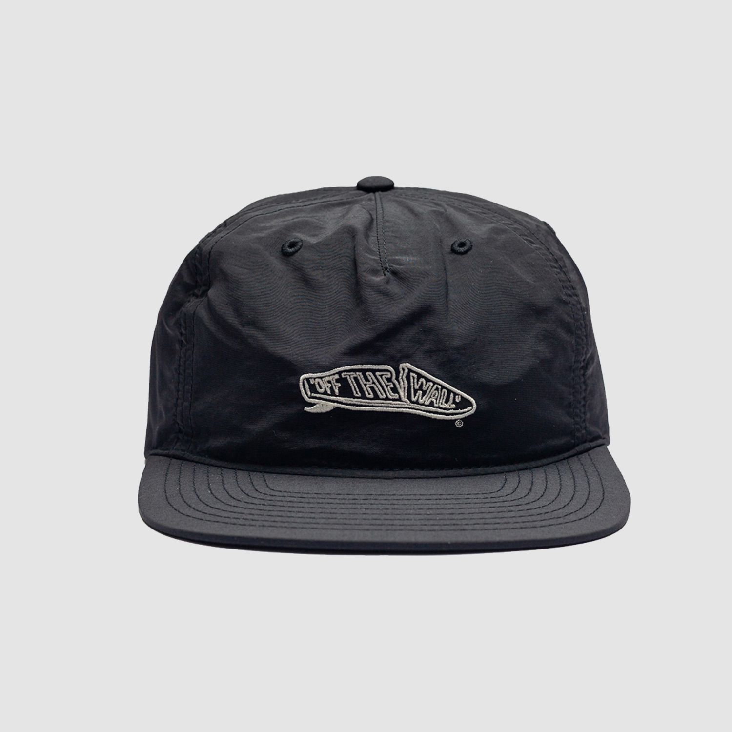 Crestline Unstructured Hat Black