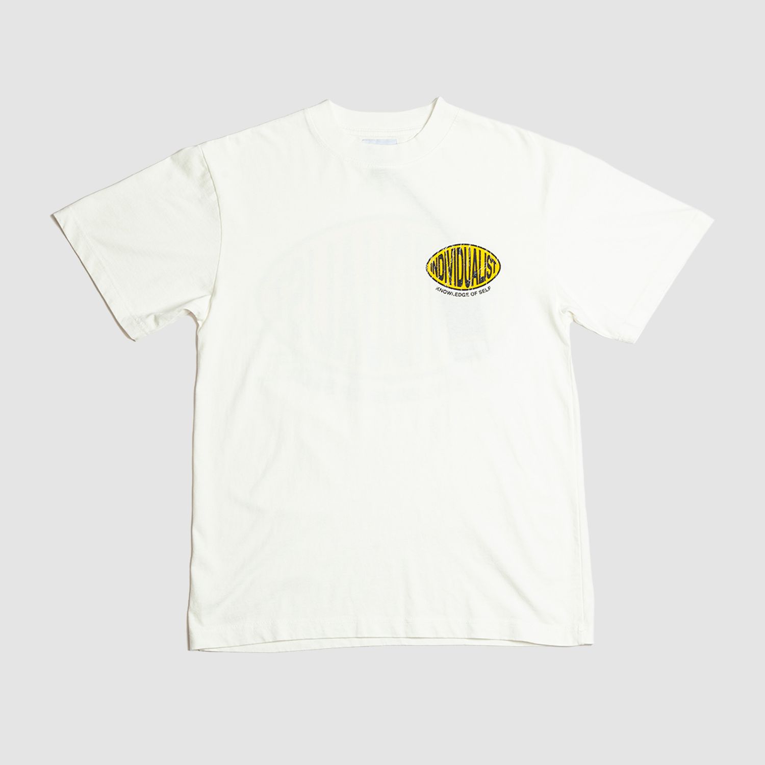 Oval Patch SS Tee Antique White