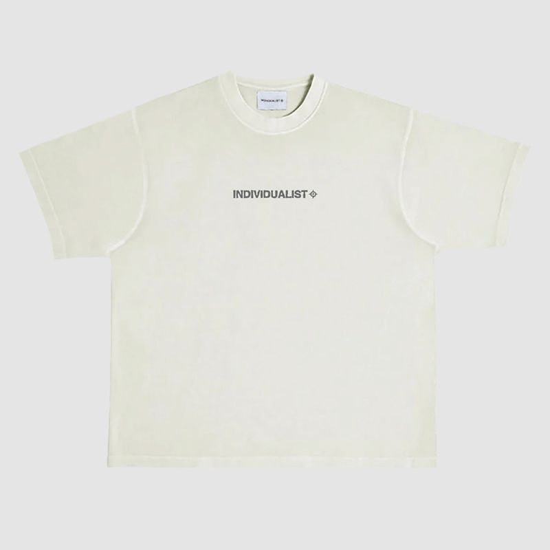 Core Logo SS Tee Antique White