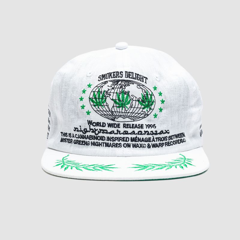 Worldwide Cap 'Smokers Delight' White