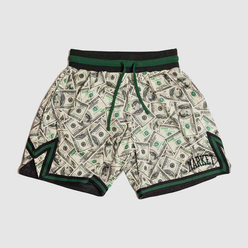 Money Arc Game Shorts Multi