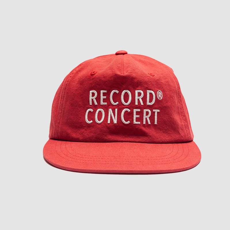 Record Concert 5P Cap Red