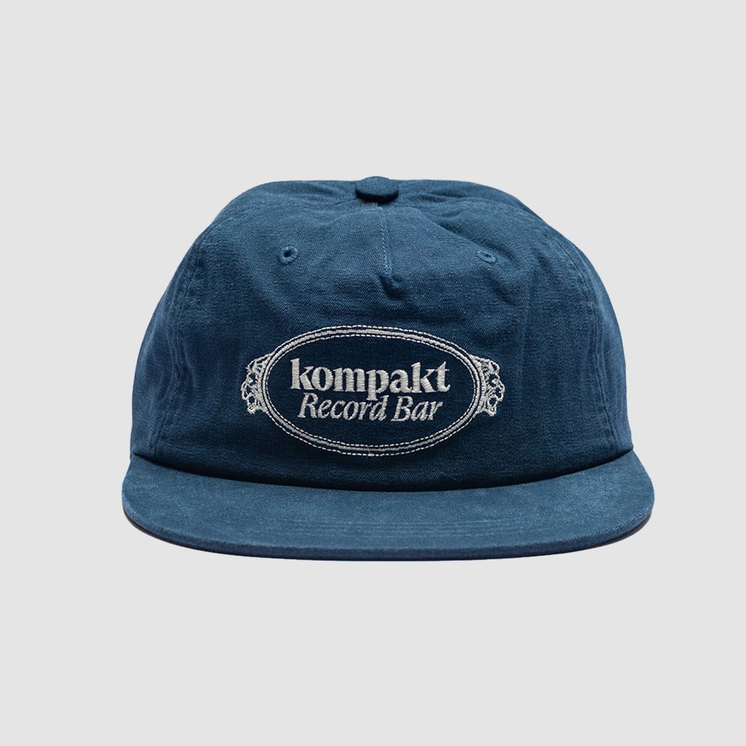 Lion Crest 5 Panel Cap Navy