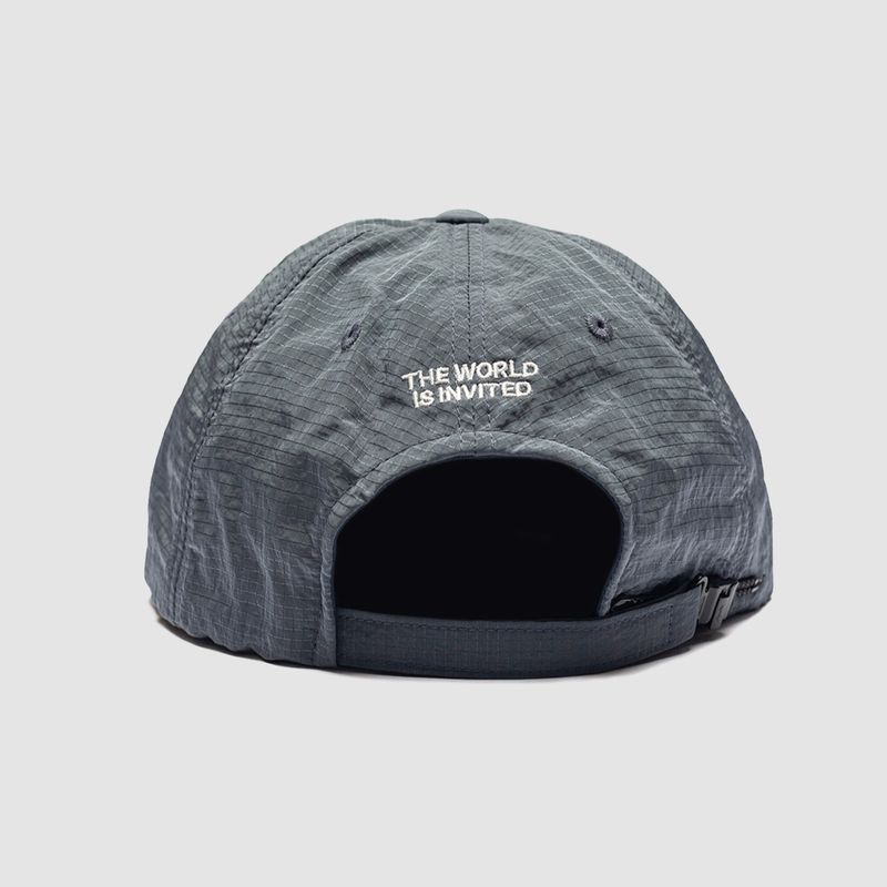 KRB Basic Logo 6 Panel Nylon Grey