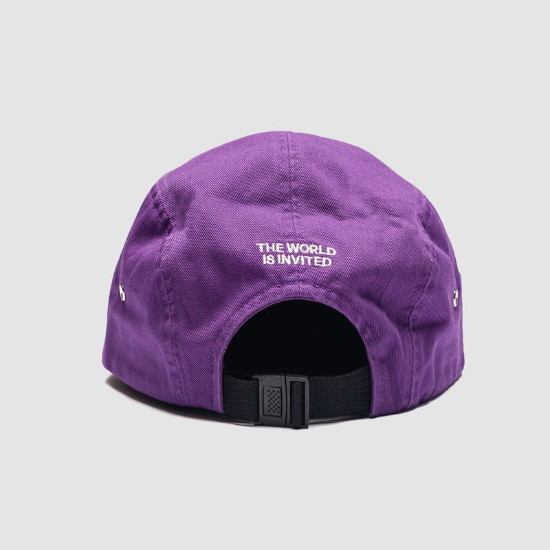 KRB Basic Logo Camp Cap Purple