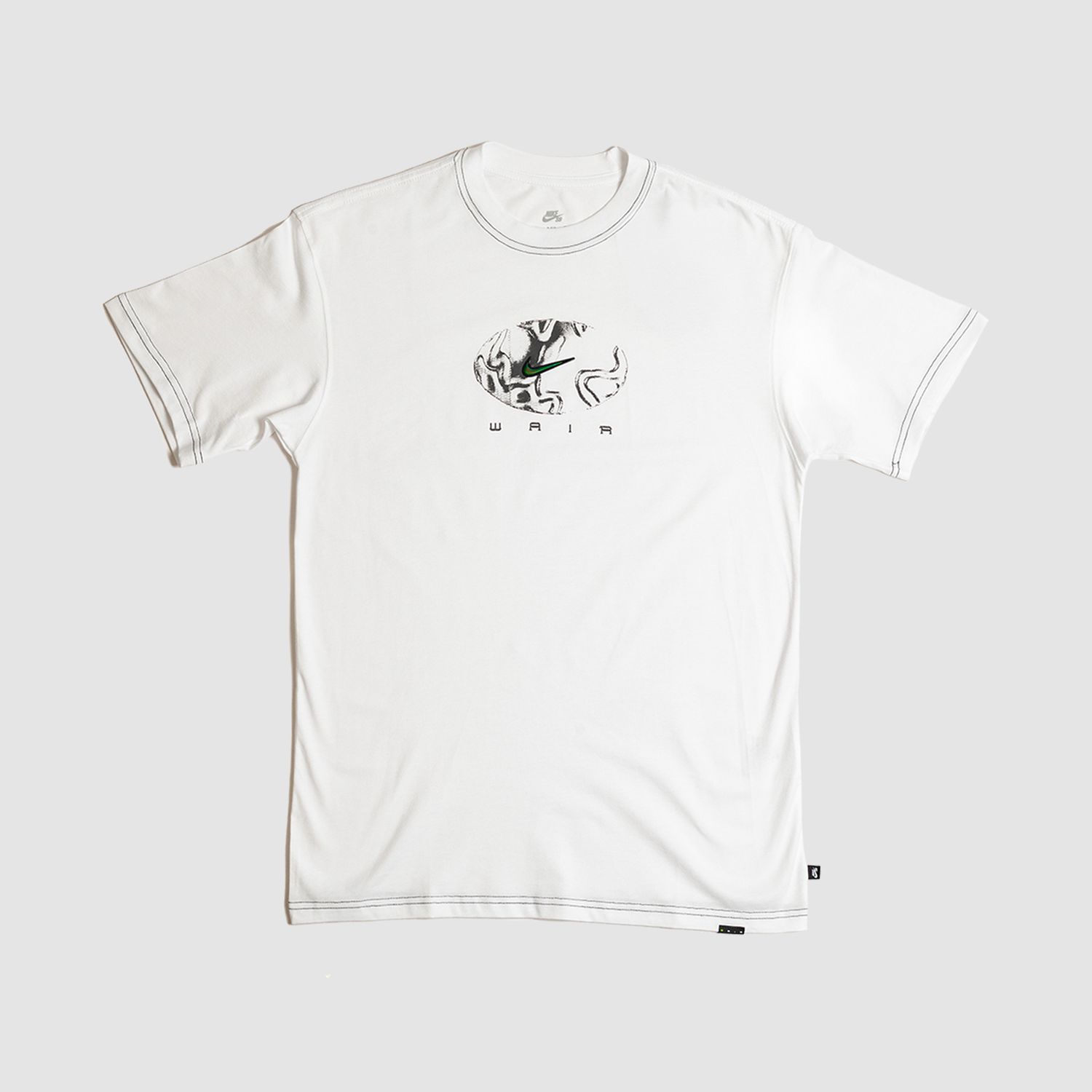 Wair Stitch Tee White