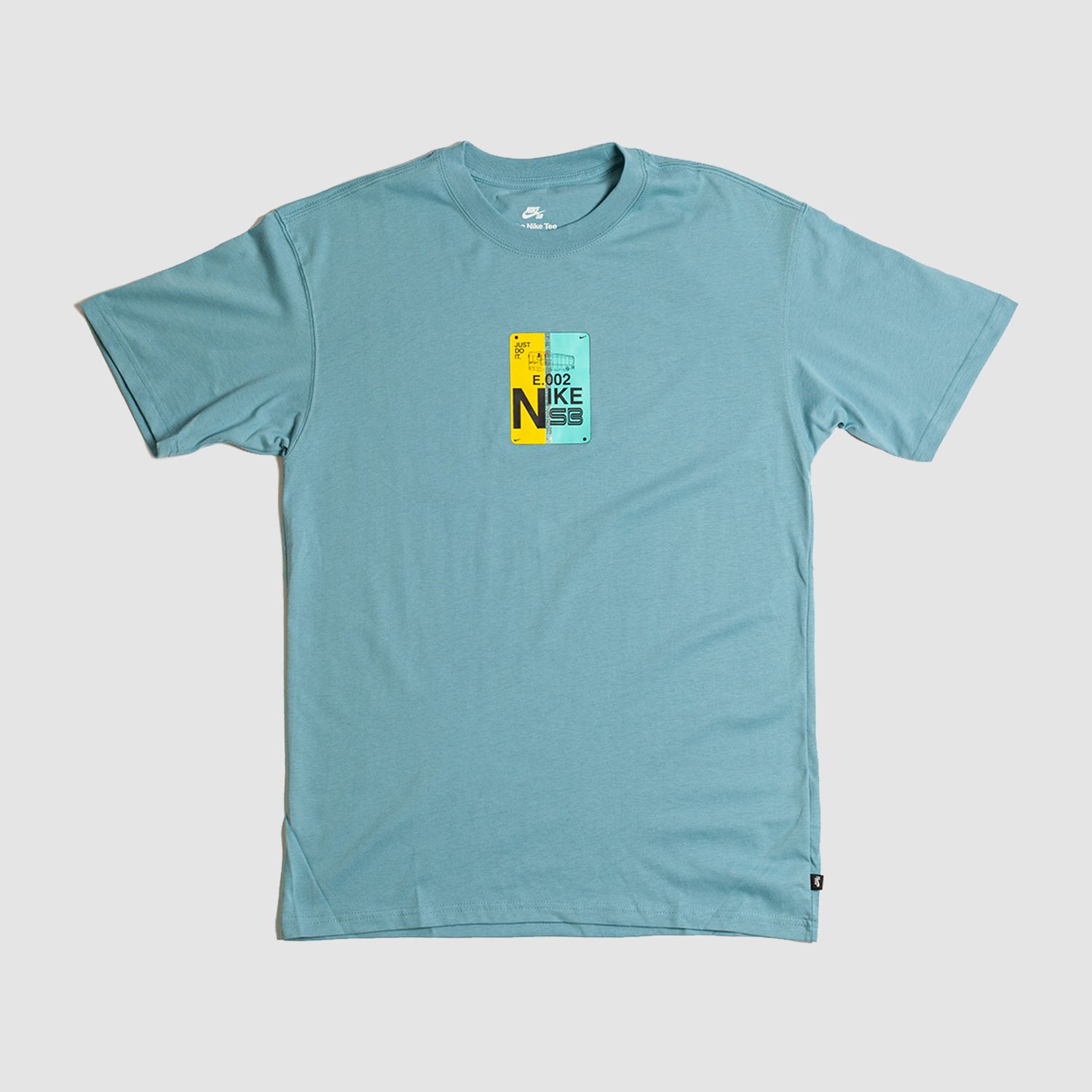 Muni Bus Pass Tee Denim Turq