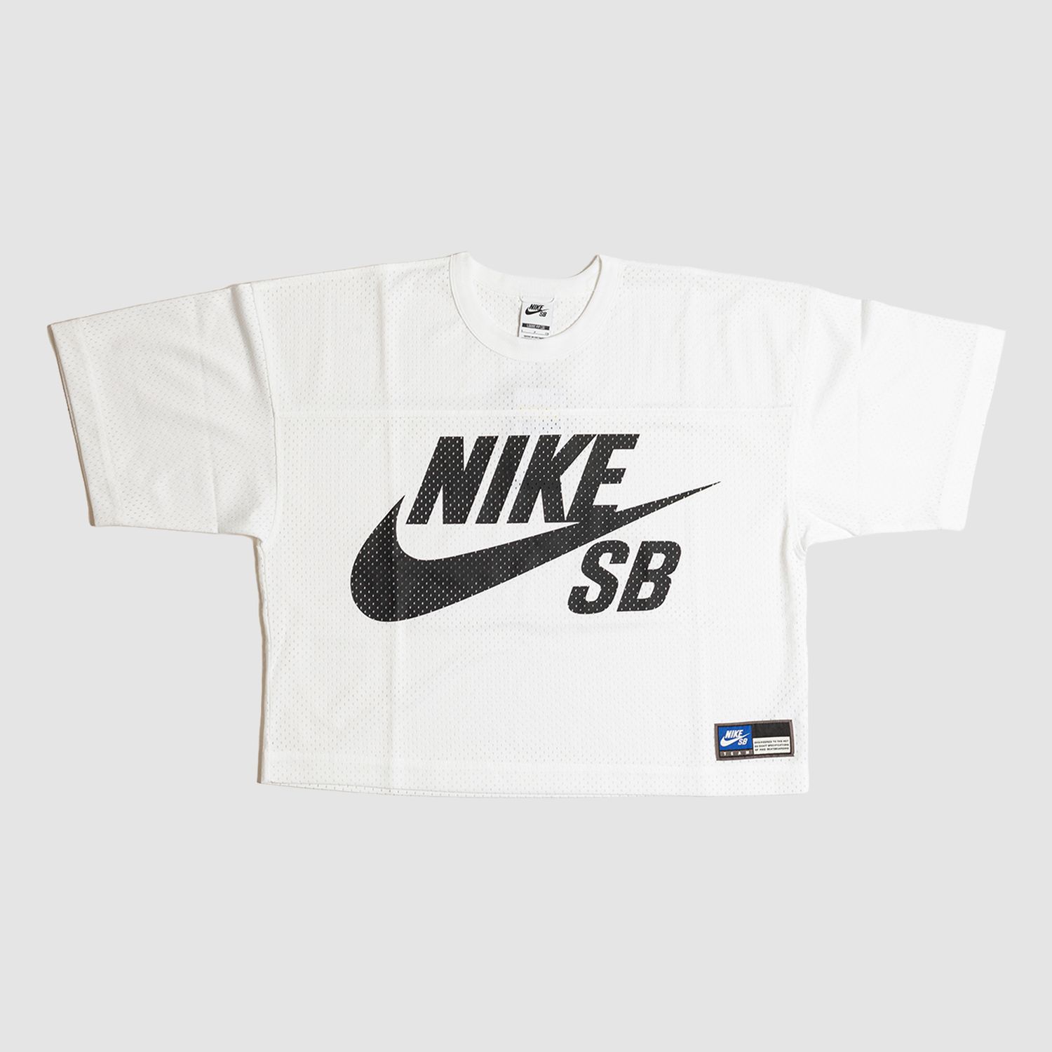 Mesh Football Jersey White