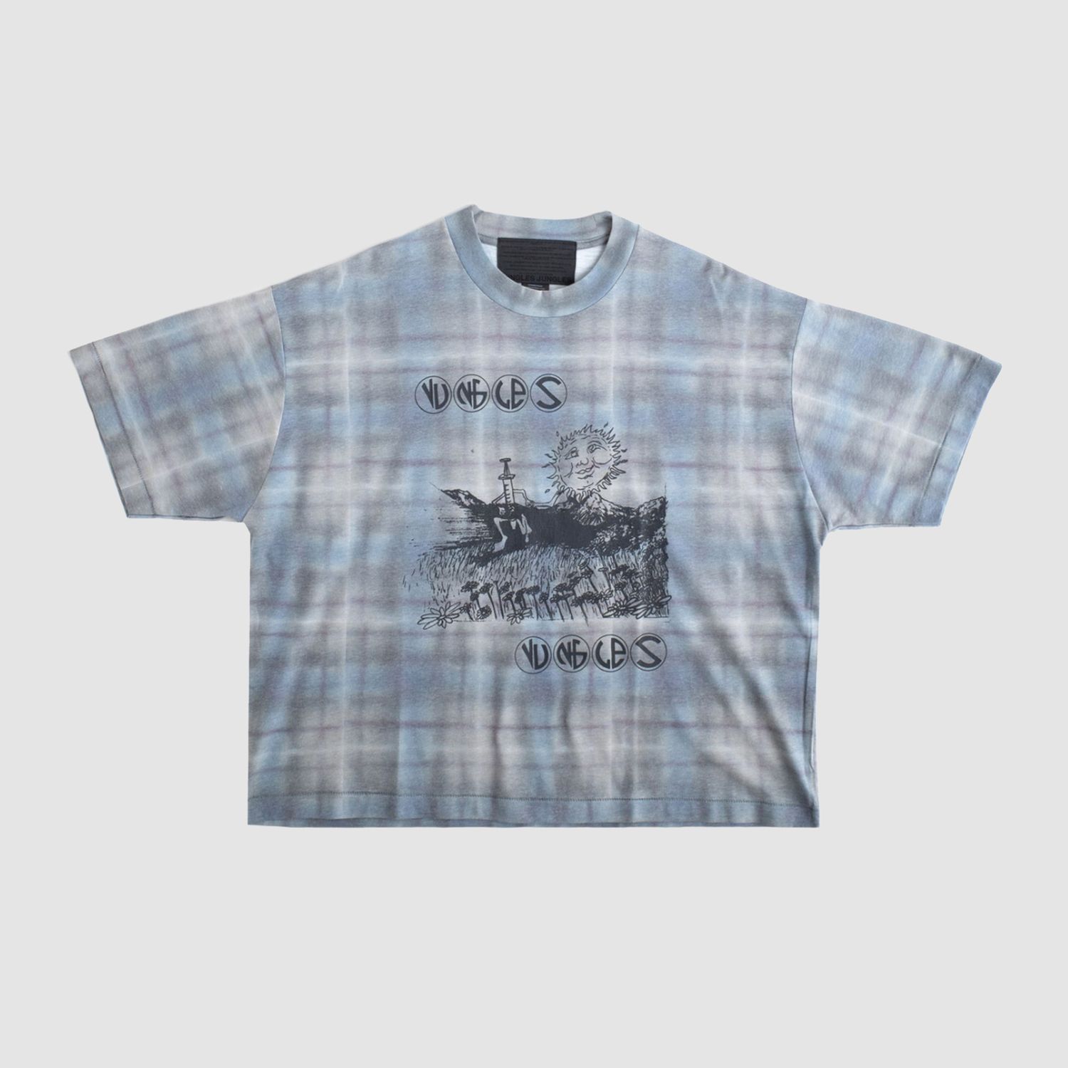 Field Of Daisies Tartan Tee Plaid