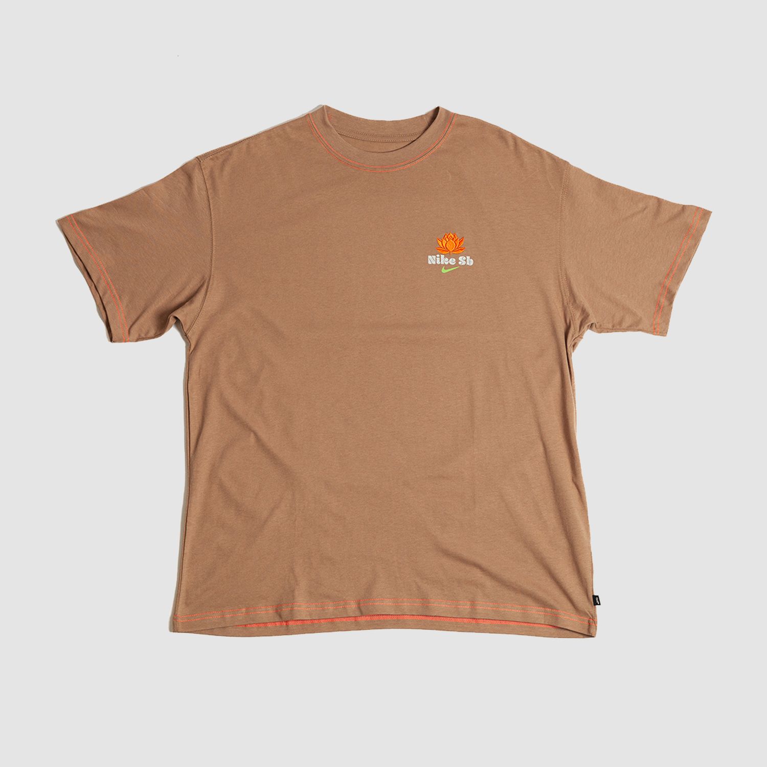 "Som Tum" Thai T-Shirt Dark Khaki