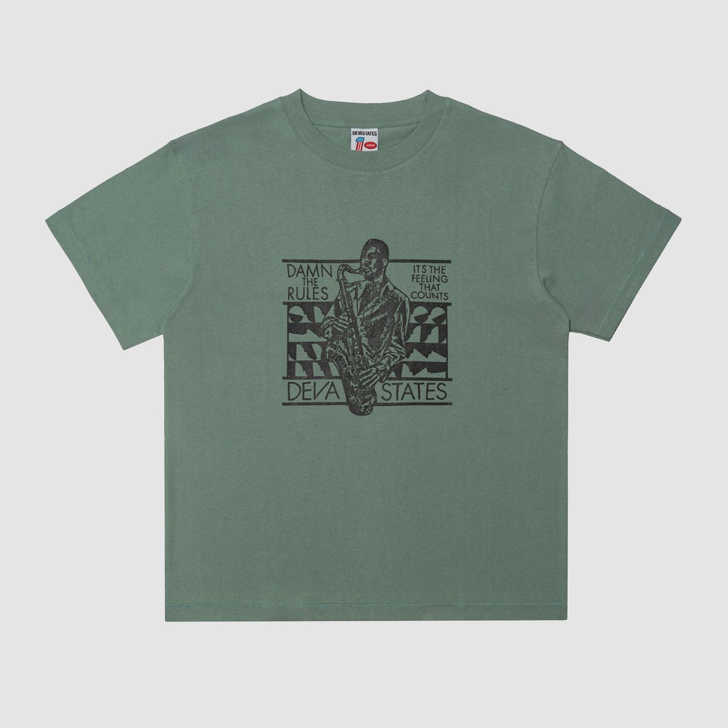 Train GFX T-Shirt Green