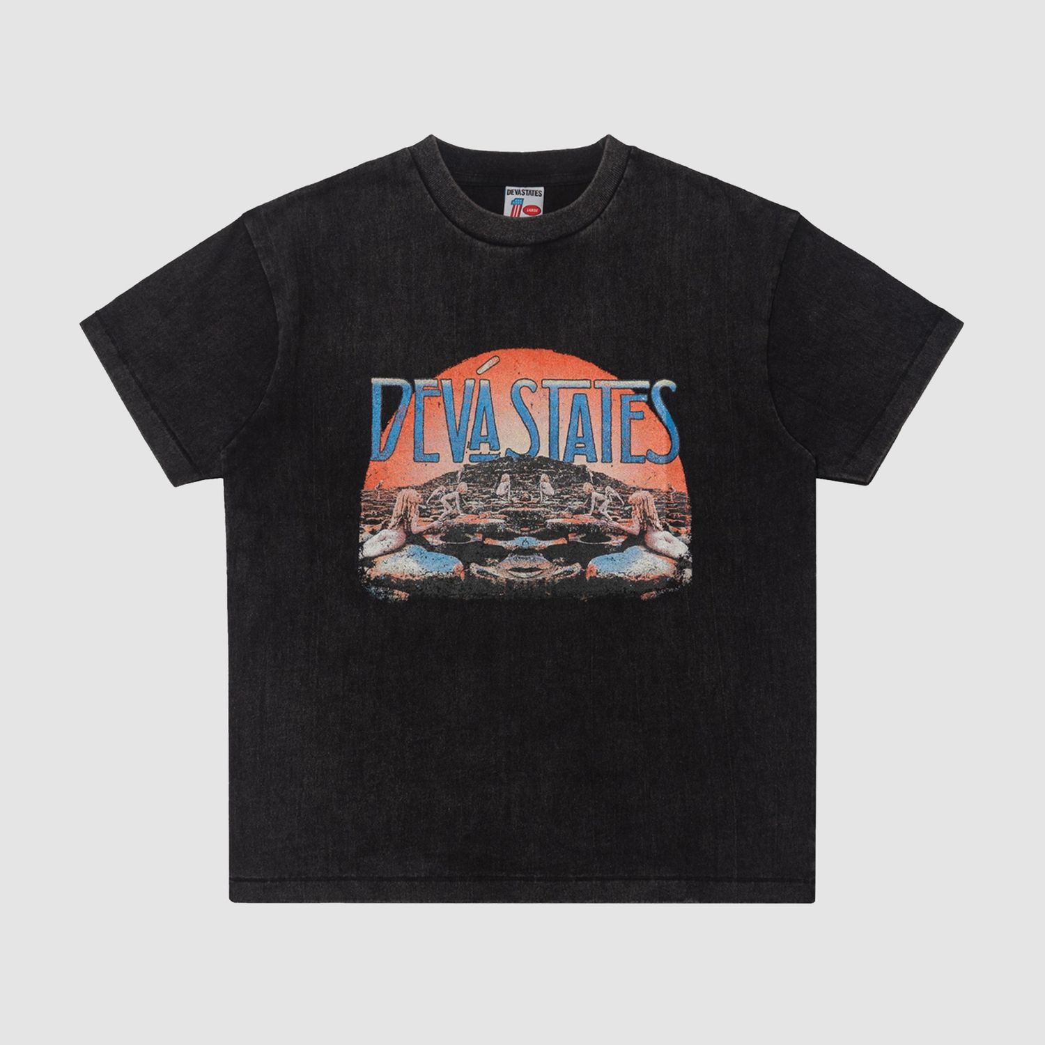 Idolater GFX T-Shirt Washed Black