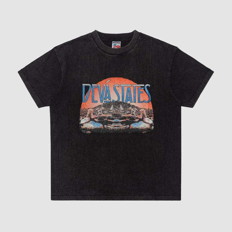Idolater GFX T-Shirt Washed Black