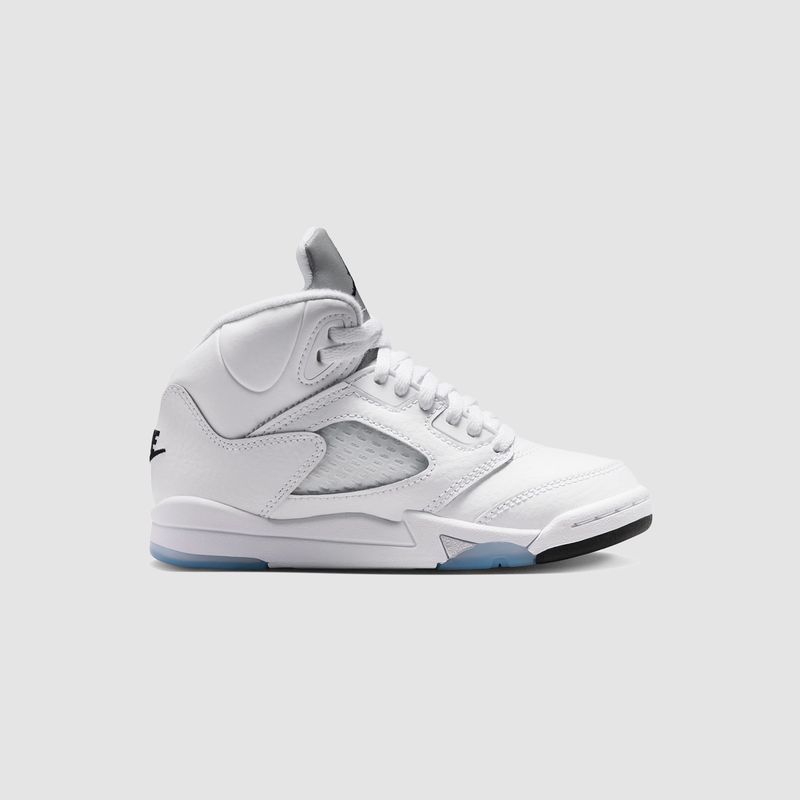 Air Jordan 5 White Metallic Silver (PS)