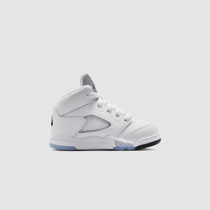 Air Jordan 5 White Metallic Silver (TD)