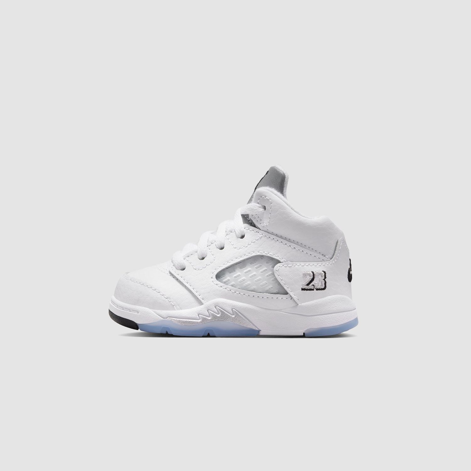Air Jordan 5 White Metallic Silver (TD)