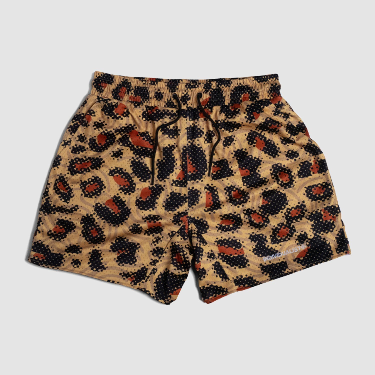 Digital Camo Mesh Shorts Yellow