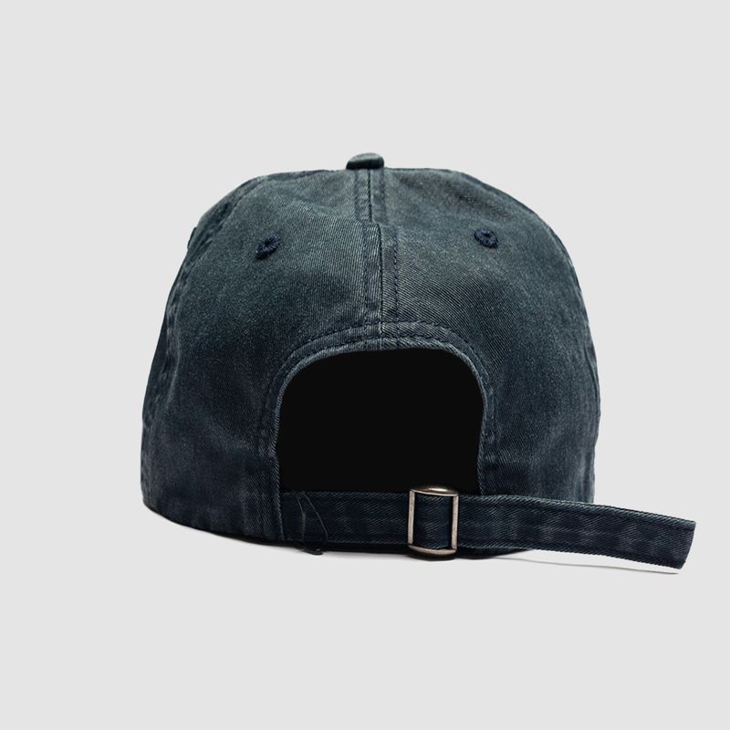 Signature 6 Panel Hat Washed Blue