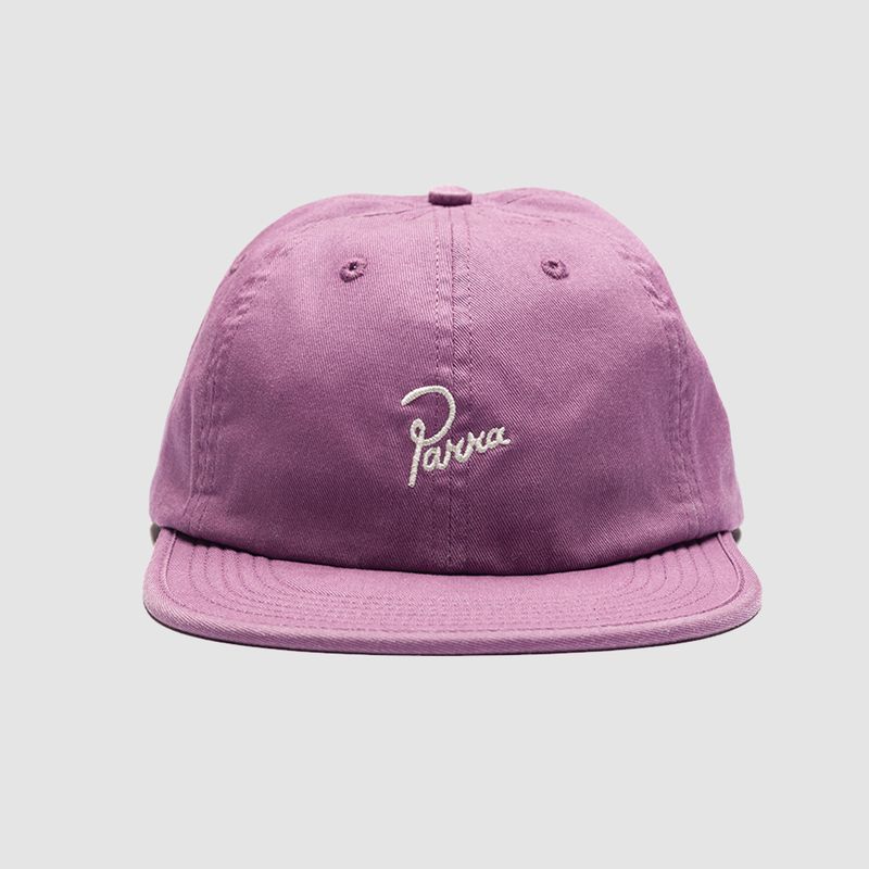 Signature 6 Panel Hat Purple
