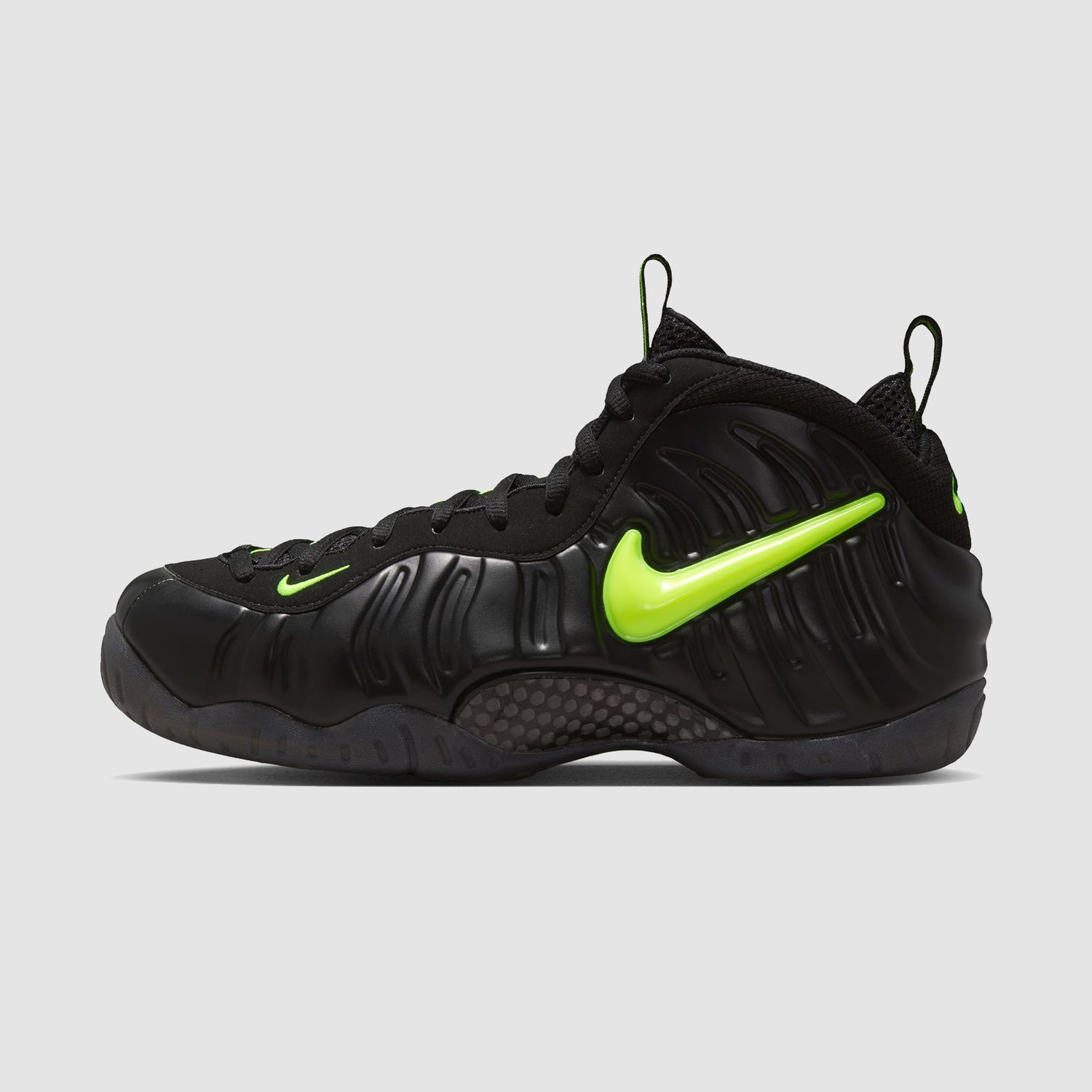 Air Foamposite Black/Voltage Yellow