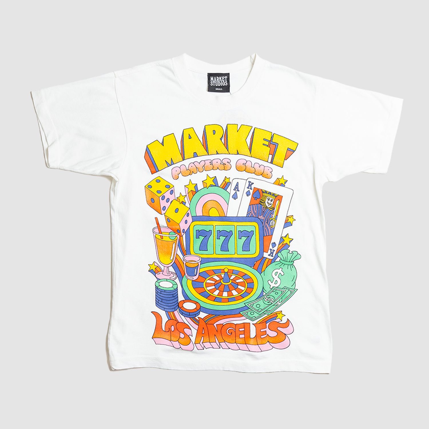 Players Club Tee White