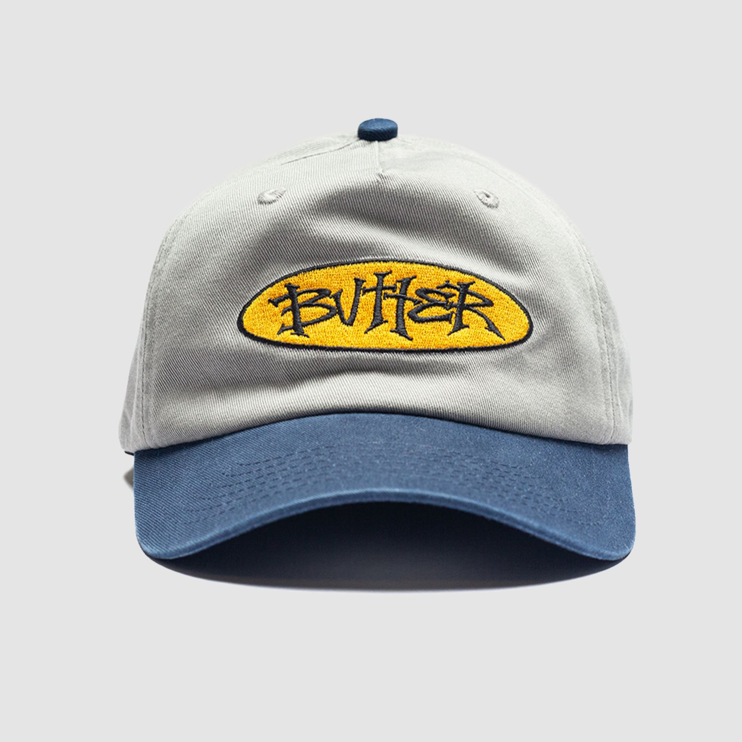 Tide 5 Panel Cap Washed Grey/Navy