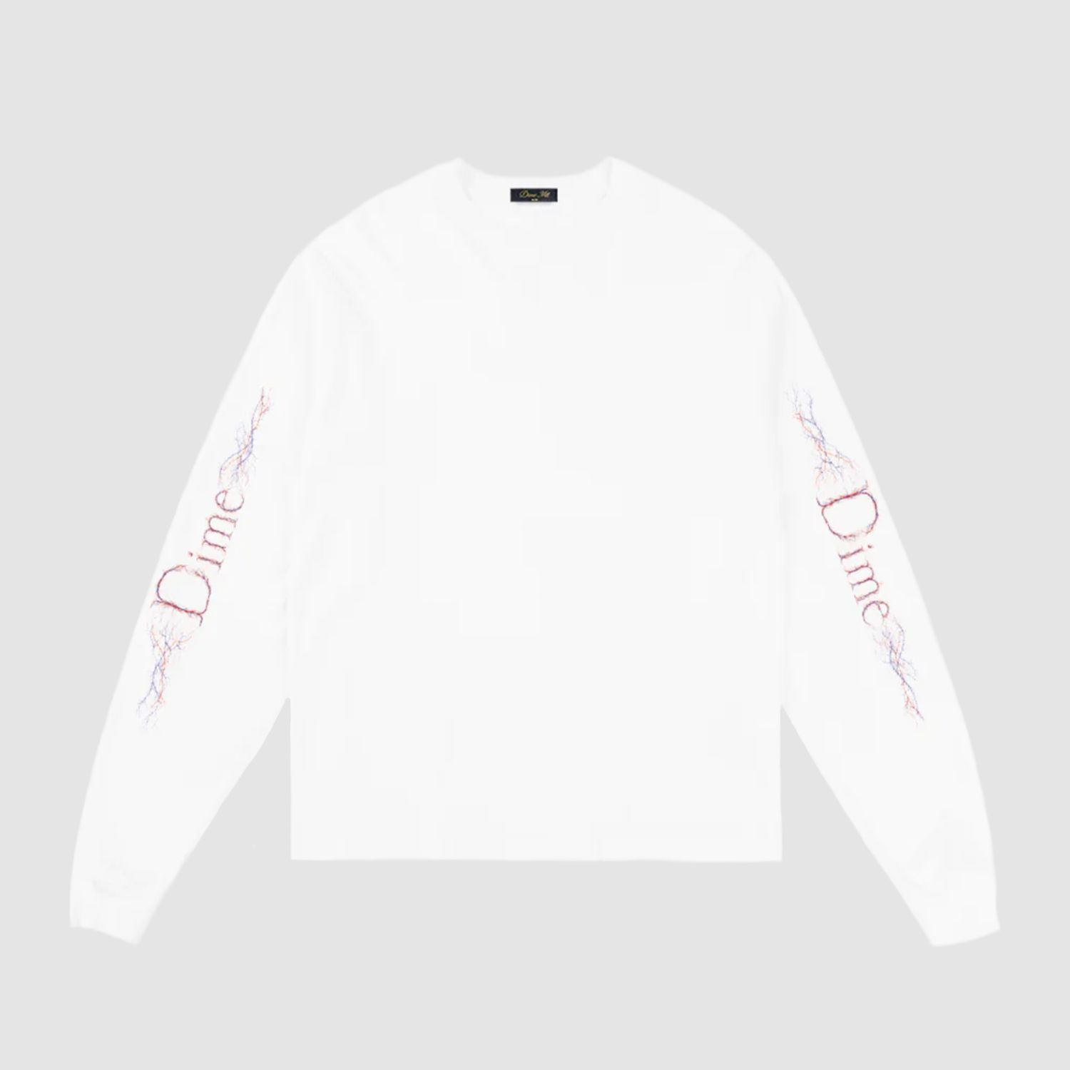Classic Veins LS Tee White