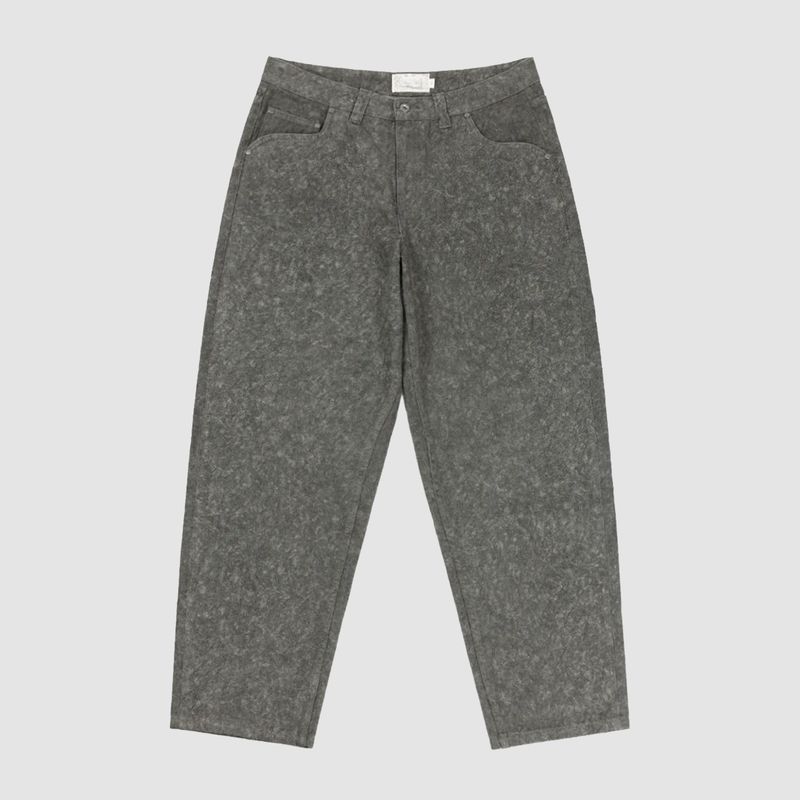 Baggy Denim Pants Electric Charcoal