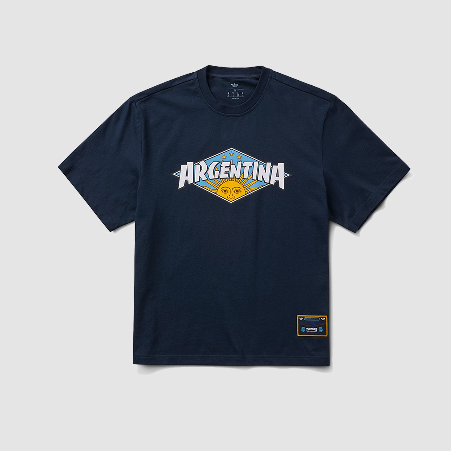 Thrasher X AFA T-Shirt Navy