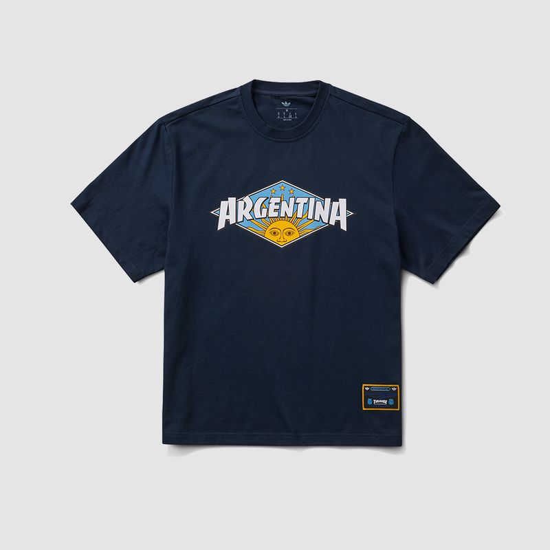 Thrasher X AFA T-Shirt Navy