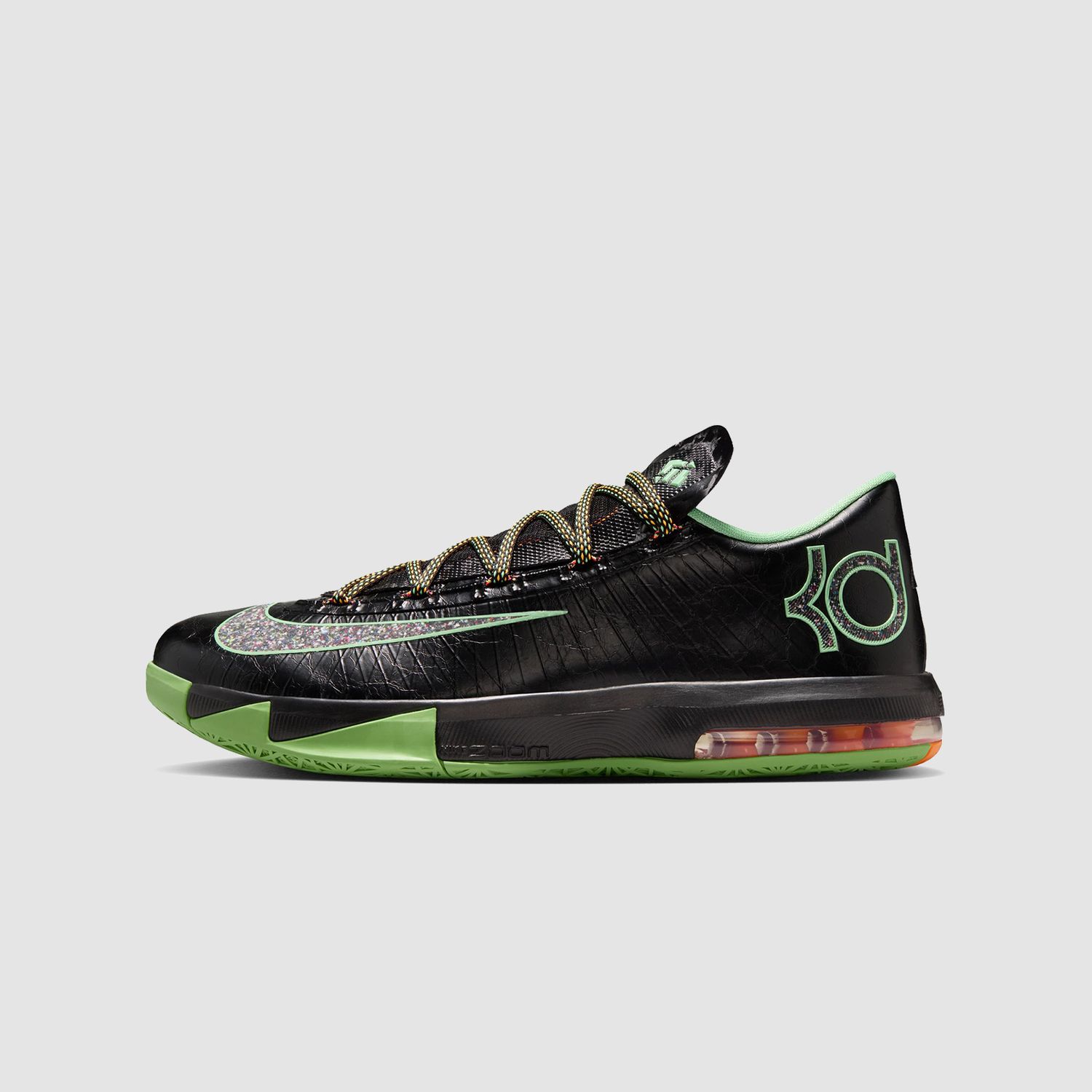 KD VI Black Multi Color Lucid Green (GS)