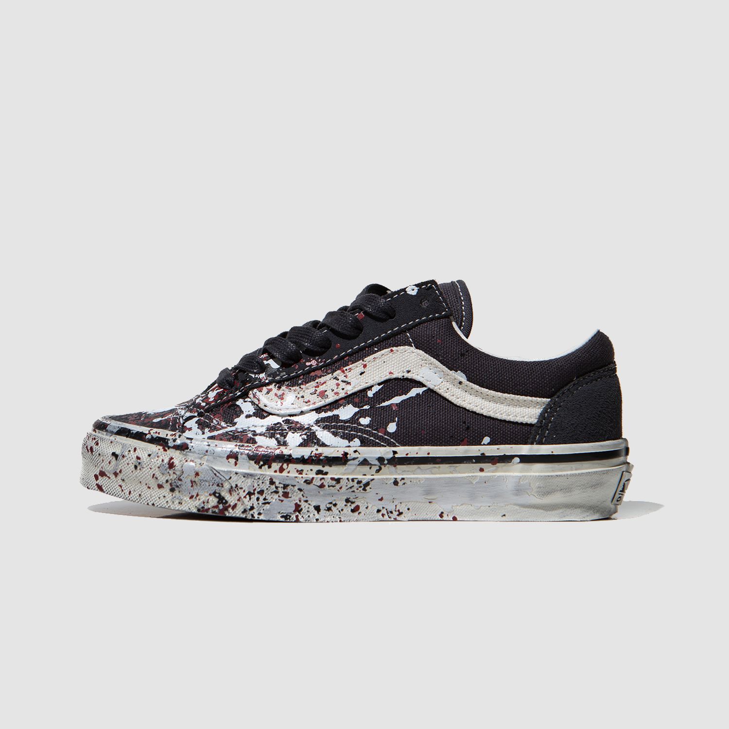 LX Old Skool 36 Paint Splatter Charcoal