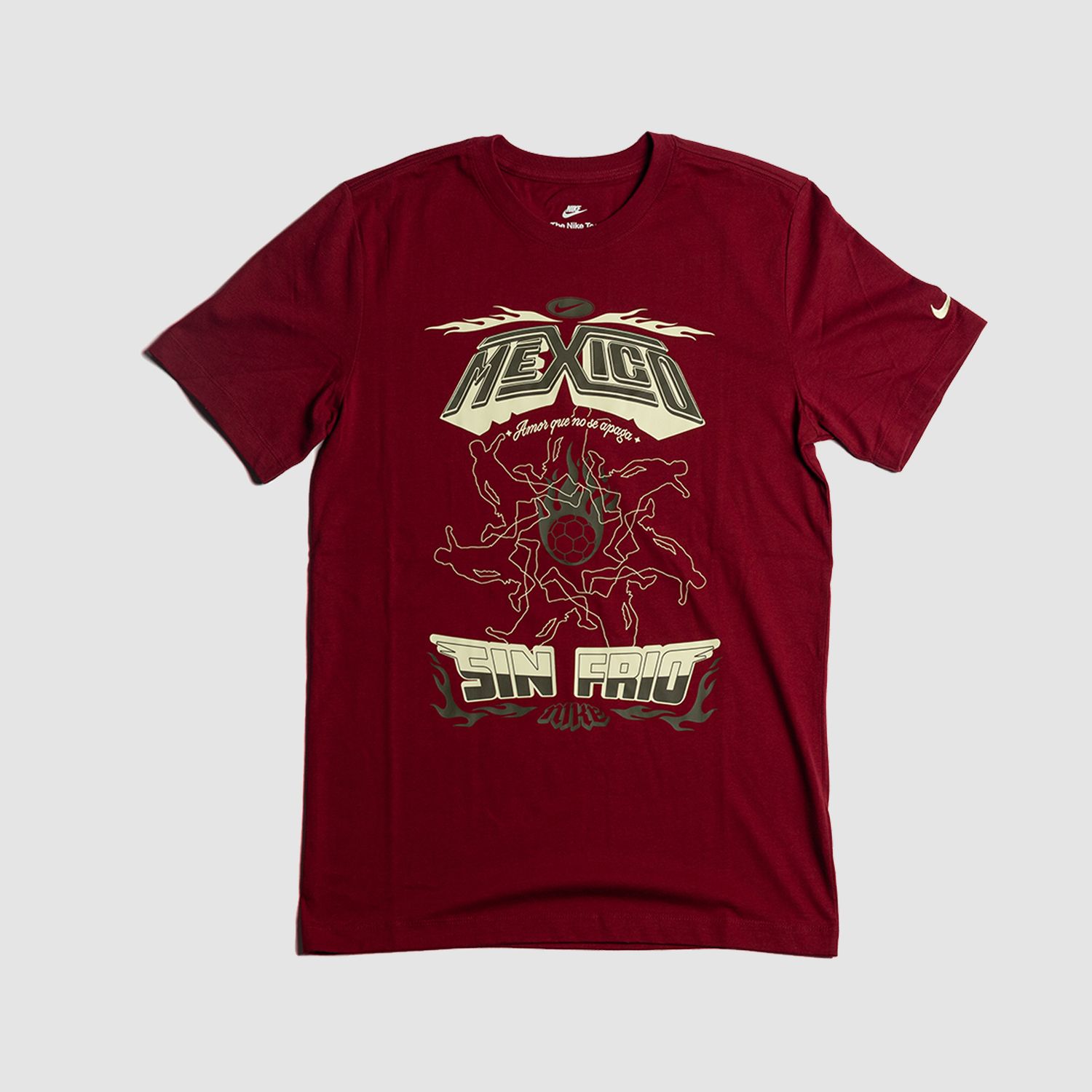 "Mexico Sin Frio" Tee Team Red