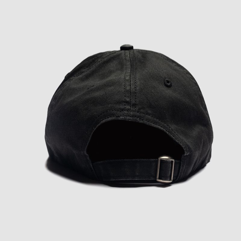 1976 Logo 6 Panel Hat Black