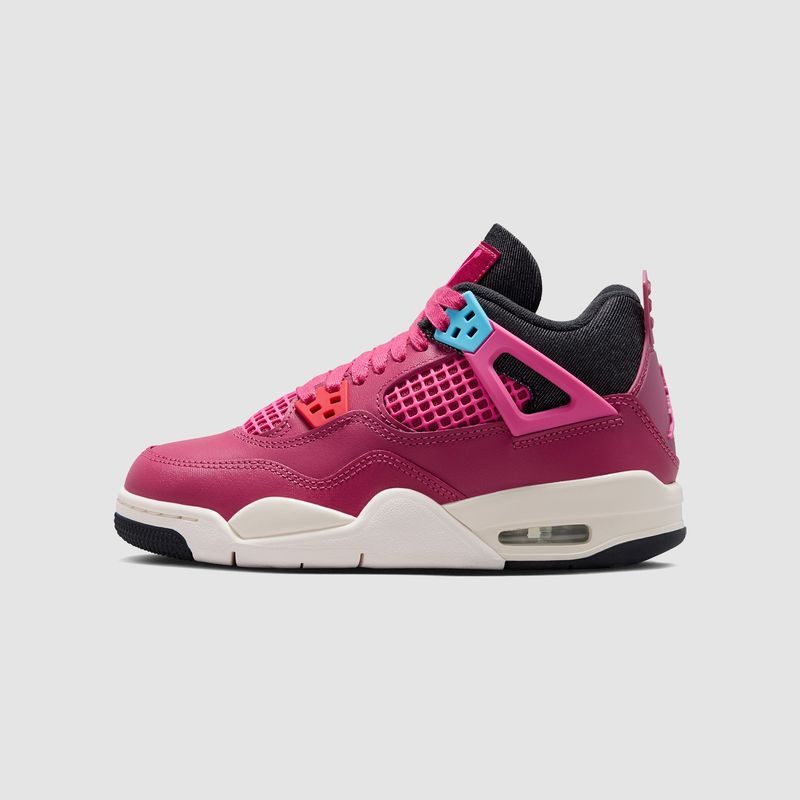 AJ4 Retro (GS) Sweet Beet/Desert Pink