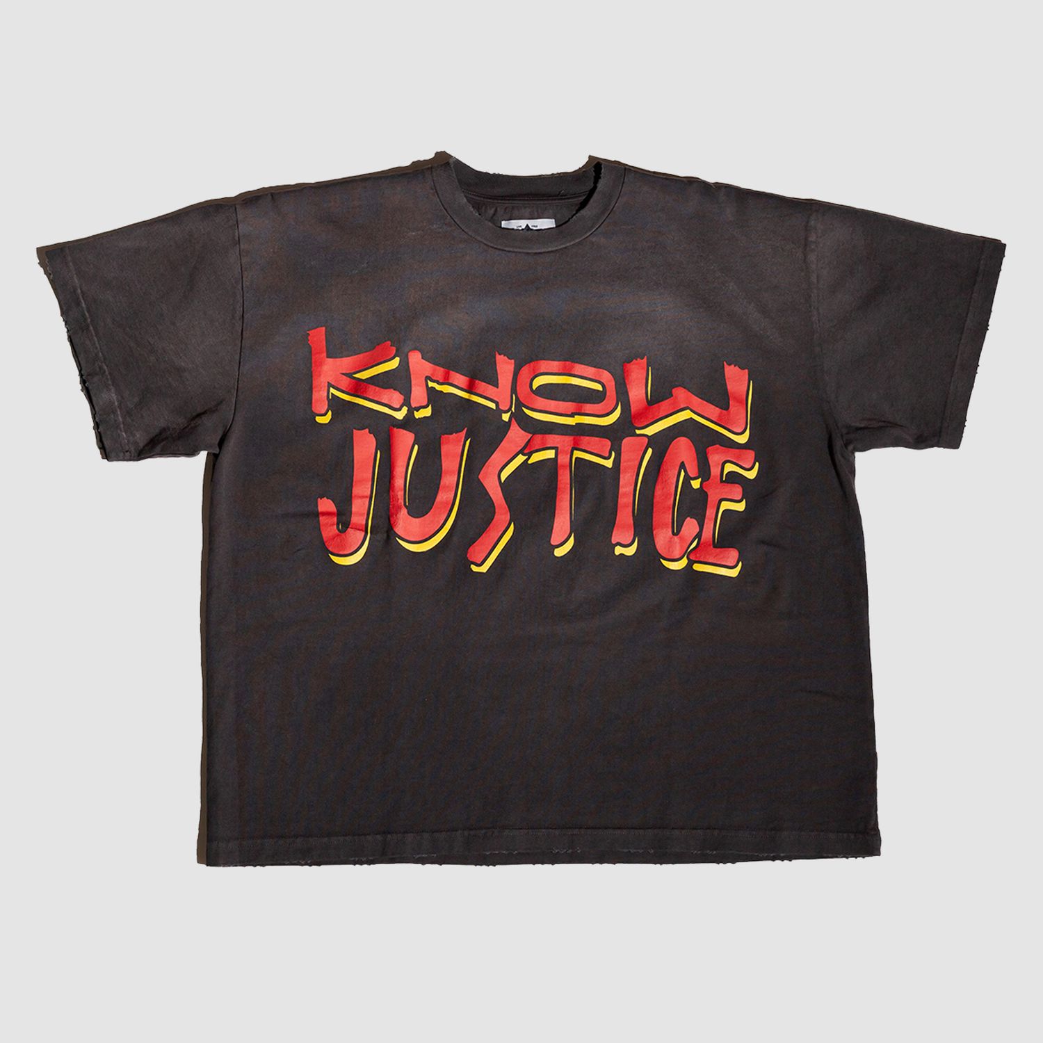 Know Justice Know Peace Tee Mink